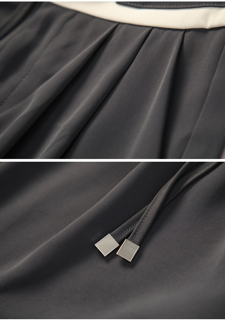 Комплект, штаны, высокая талия, оверсайз           