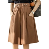 Тонкие штаны для отдыха, высокая талия, свободный крой