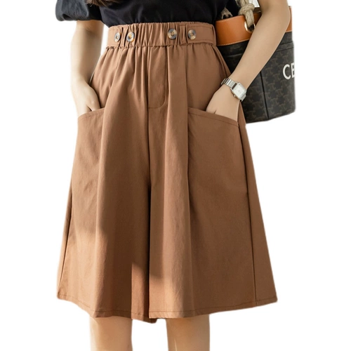 Тонкие штаны для отдыха, высокая талия, свободный крой