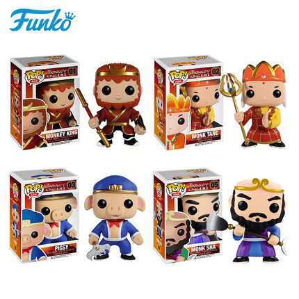Genuine spot FUNKO POP Journey to the West Sun Wukong Pig Bajie model doll ornaments model dolls