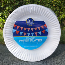 Baiyi brand coated microwave paper plates BEST YET COATED PAPER PLATES round 22 8CM