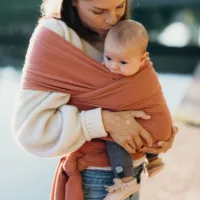 Подлинная резка коричневого цвета красного дерева (тонкое бамбуковое волокно)