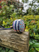 Cloth Edge Note Art Necklace Lian Fluffy Bag Earth Bub Pendant With Carry-on Sack End of Afternoon Incense