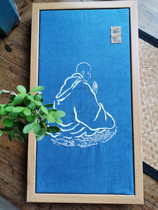 (Bedge notes) original decoration painting folk-style decoration painting Chinese style decoration painting Rohan decoration painting