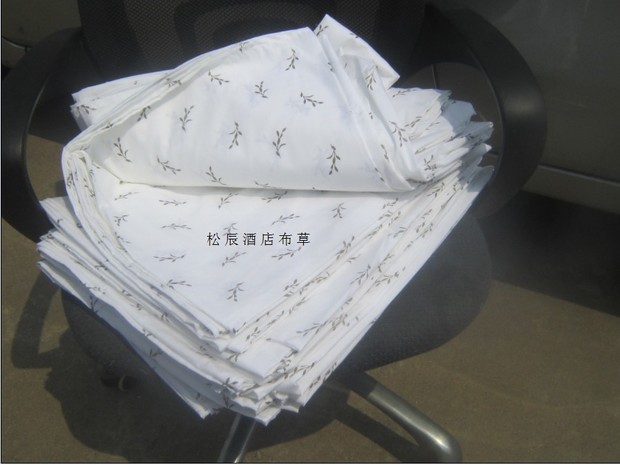 Bông cotton polyester bông khách sạn khách sạn lúa mì gai lúa mì hoa trắng gối vàng nhà máy giường gối cao su non cho trẻ sơ sinh