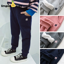 N times return ~ childrens fleece high-waisted waist pants autumn and winter basic models for childrens kindergarten sports pants