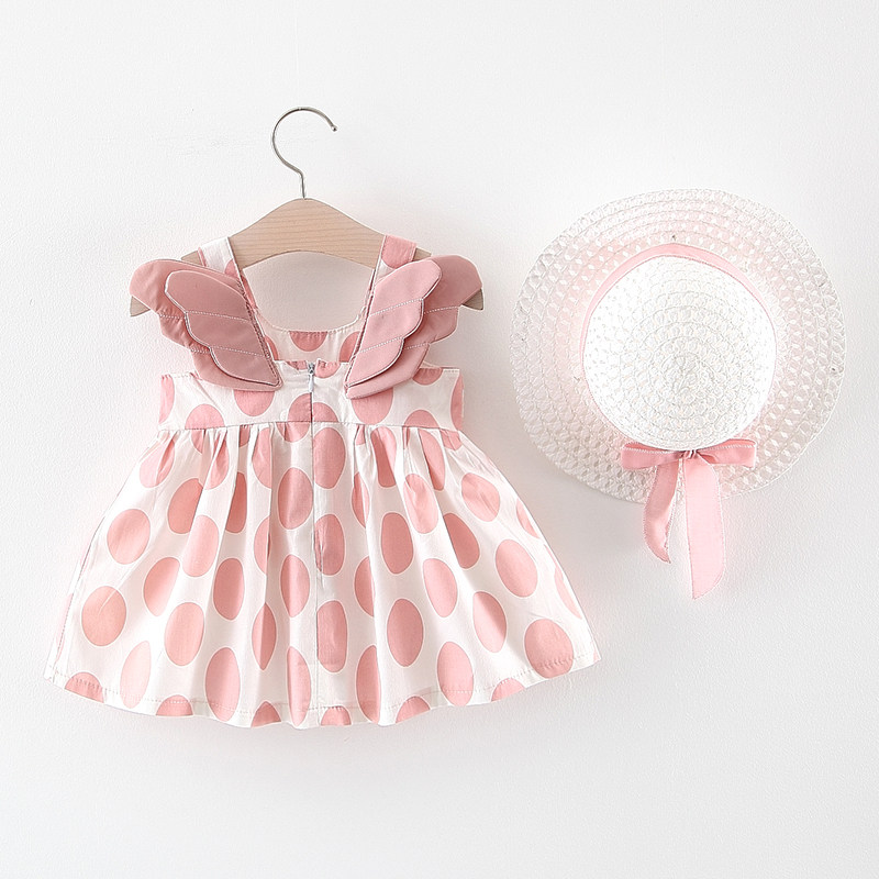 Baby skirt western style summer dress 1-3 years old and a half 2 children's dress Korean version girl princess baby sundress summer