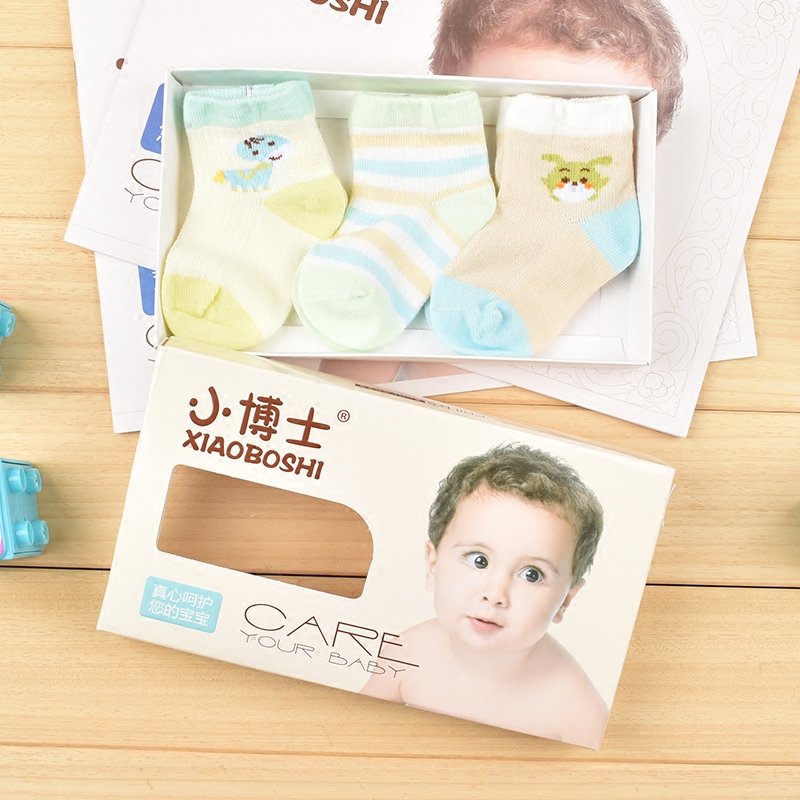 Baby socks 0-3 months 6 newborns 12 newborn babies boneless pure cotton thin elastic socks spring and autumn mesh socks