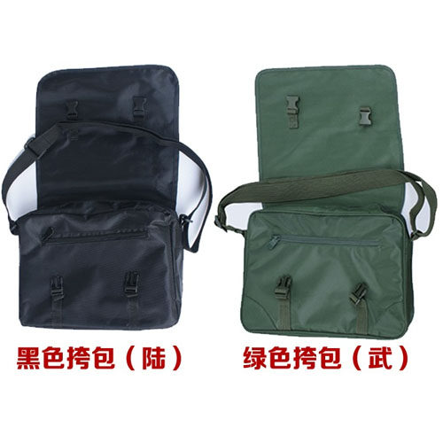 Satchel Black satchel Outdoor shoulder bag Army fan Olive green bag allotment 70 satchel