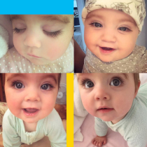 Foreign baby poster super cute cute treasure painting baby picture high definition wall sticker pregnant woman wallpaper