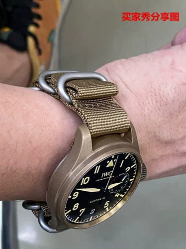 18/20/22/24 ммнато Зулу 316L Стальное пряжка НАТО НАТО Нейлоновый ремешок хаки