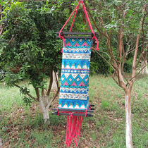 Handmade cloth art lampshade Inn hanging decoration Chinese style Lantern Farmhouse Music Decoration China Wind Hotel National Character Pendant