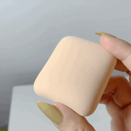 Everbab Cotton Coagular Powder Powder Cake Aircat Powder Sponge Dry và Wet Hai Ultra Soft Cosmetic Powder Chất nền đặc biệt 	bông trang điểm puffme