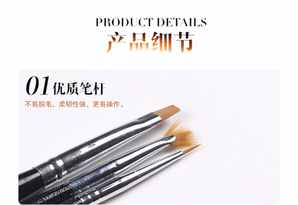 Authentic Goya trị liệu bằng bút nhấp nháy phấn vẽ bút vẽ bút kéo bộ dụng cụ làm móng đặt trọn bộ ba máy mài móng tích điện