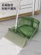 Broom and Dustpan Set for Home Use, Transparent 2026 New Model, Plastic Broom and Dustpan Combo, Non-Stick Hair Broom