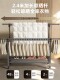 Floor-Standing Balcony Clothes Drying Rack for Home Use, Adjustable Height Clothes Drying Rack, Indoor and Outdoor Quilt Drying Magic Tool, Telescopic Folding Clothes Drying Rod