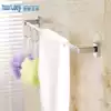 OULI towel rack Single pole All-copper towel bar Powder room towel rack hanger hanging rod extended bathroom hardware pendant