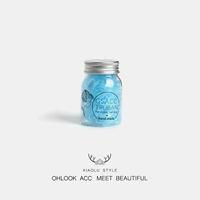 Синяя одноразовая резинка