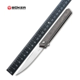 Немецкий импортный портативный складной нож Boker, мини-карманный нож с титановой ручкой, острый фруктовый нож