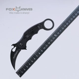 Импортированный из Италии, нож FOX Fox для уличного инструмента самообороны с ручкой, игровой нож с когтями, портативный складной нож высокой твердости FX-599