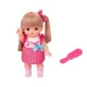 Nhật Bản Mi Lumi MELLCHAN đồ chơi trẻ em thay đổi màu tóc nhấp nháy nữ kho báu