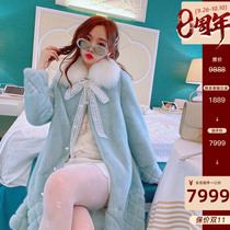 Miss Luxury Frozen 2021 new anti-season fur jacket female imported velvet Mink