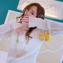 Miss Luxury winter soft gold 99 cashmere hot Diamond Base shirt turtleneck sweater