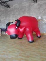 PVC Liftoff Yellow Bull Air Flutball Red Bull Liftoff Balloon lifts to the moons doorway to decorate balloons