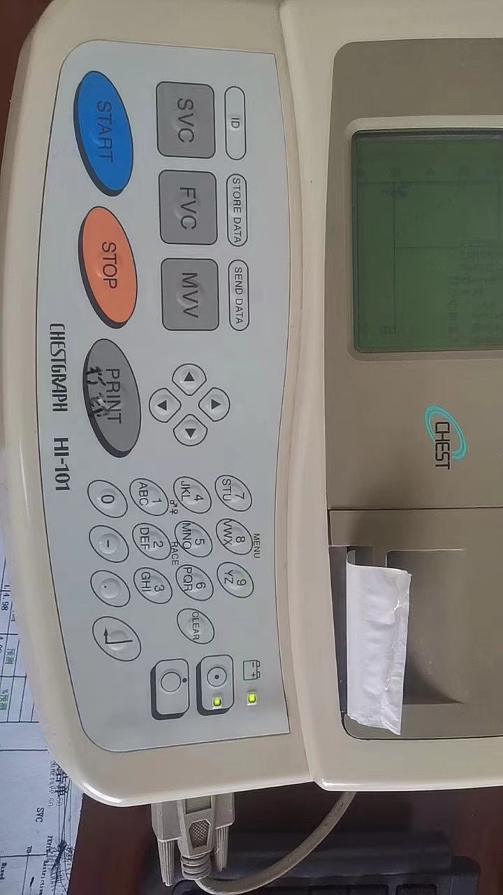 捷斯特HI-101肺功能检测仪活量手柄传感器主板打印机屏幕维修配件