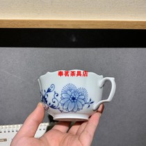 MEISSEN Mason is coming in the rain VIP blue onion coffee cup