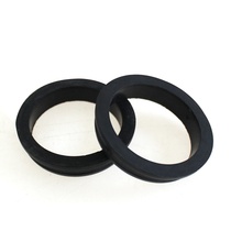 O Pie Kitchen Sink Underwater trapezoidal rubber black gasket universal wash basin Lower water pipe sealing rubber ring
