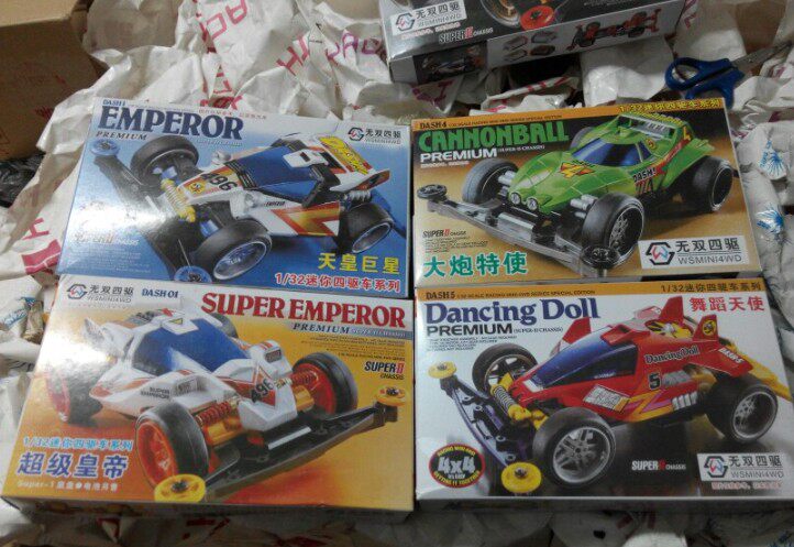 Domestic 4WD assembly toys Emperor Superstar dance angel Super Emperor and so on
