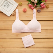 Pei Lei thơ bra bra nữ mỏng xốp không có vòng thép phát triển thời kỳ thể thao áo ngực trường trung học