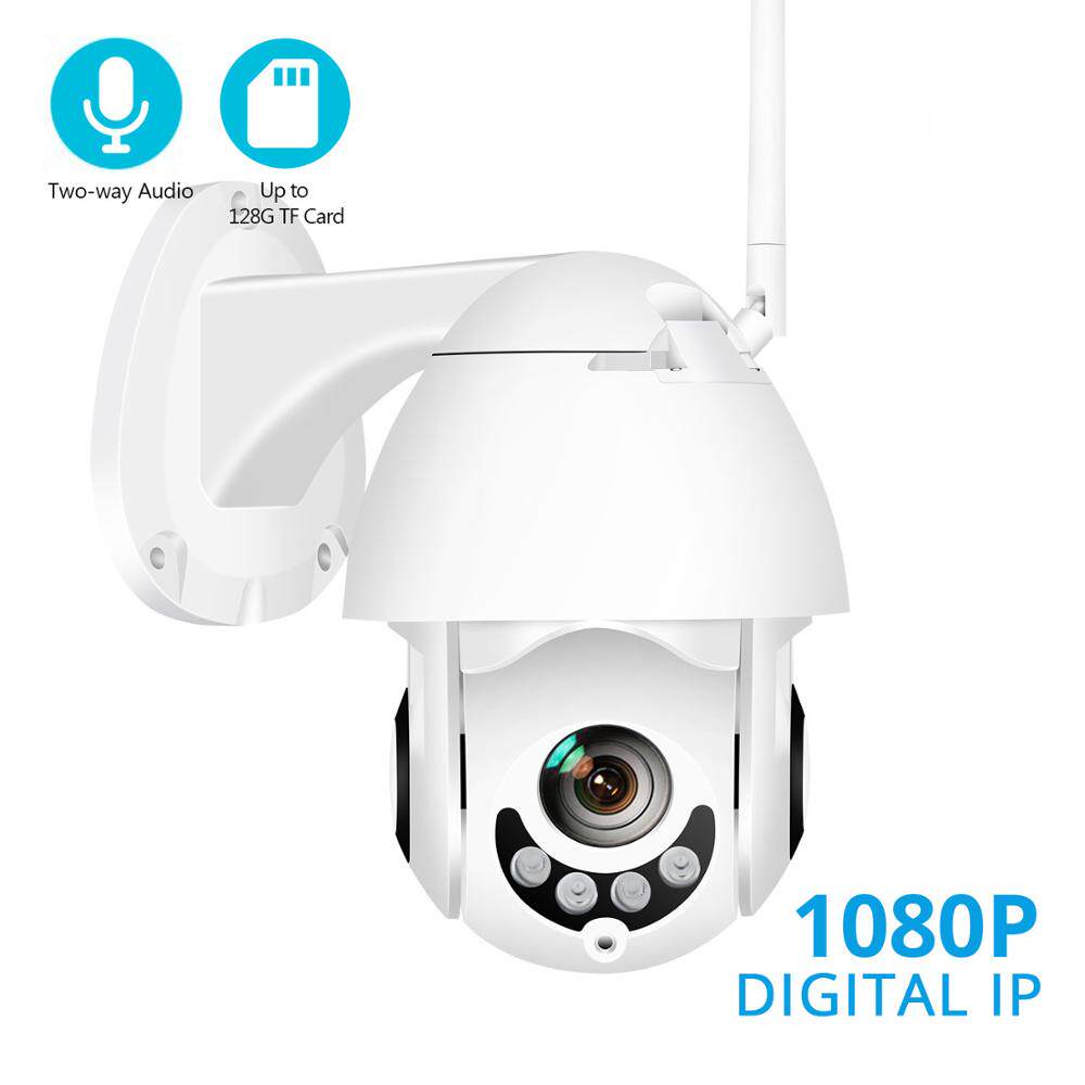 1080P WiFi IP Camera Wireless PTZ Outdoor Outdoor CCTV Surveillance Camera