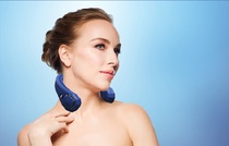 Portable Bladeless Neck Fan outdoor USB charging Portable Leafless hanging Neck electric Fan