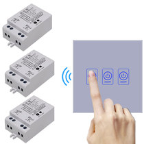  Touch remote control switch lamp wireless controller 86 cloth-free switch line free paste remote control household lamp power supply