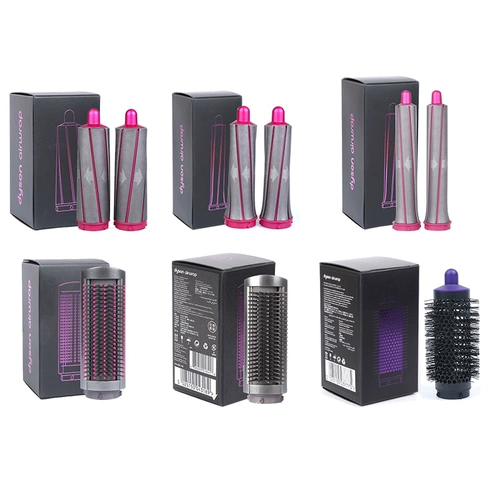 Dyson AirWraphs01 Curly Hair Stder, мягкий, твердый гладкий цилиндр.
