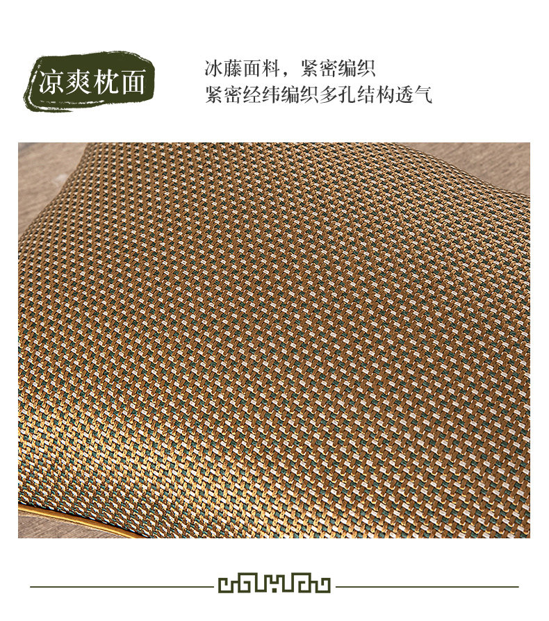 Подушка 荞麦枕头单人颈椎枕护颈椎助睡眠专用荞麦皮枕头荞麦枕芯枕套枕头