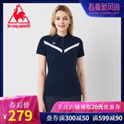 Áo cộc tay Pháp màu sắc thoáng khí Áo sơ mi ngắn tay POLO nữ CB-7161171 - Áo polo thể thao
