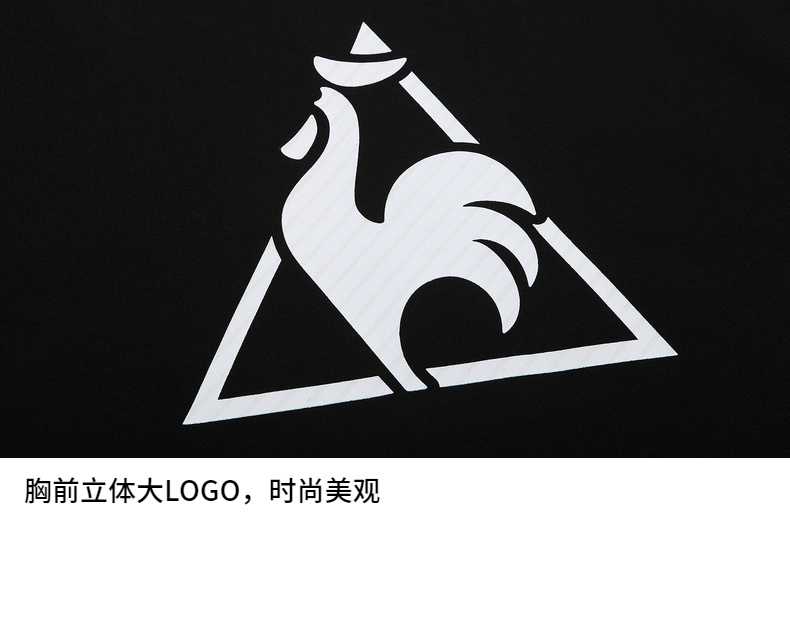 [19 sản phẩm mới] Le Caque Pháp cock áo len nhỏ terry cổ tròn áo thun nam và nữ CO-1636191 - Thể thao lông cừu / jumper áo đôi hoodie