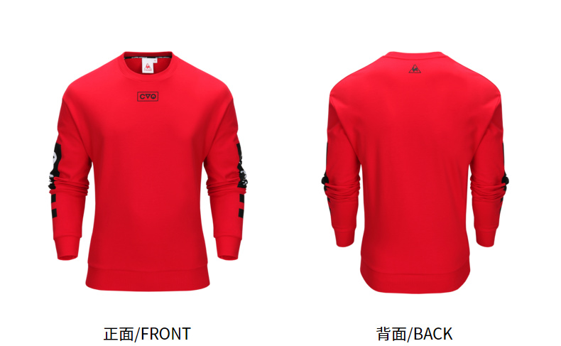 Gà Pháp lồn nhấn màu in chữ áo thoáng khí cổ tròn áo len thể thao nam CY-1611181 áo hoodie balenciaga