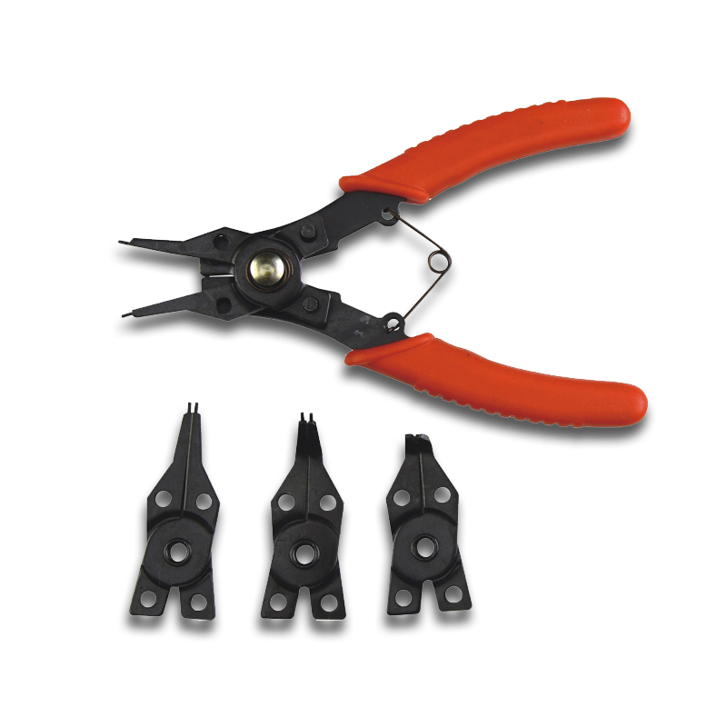 Kavwell 6-inch all-in-one versatile C-type clasp pliers multifunctional snap-clamp five gold tool pliers
