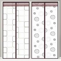 Summer Velcro air-conditioning door curtain home self-priming partition curtain kitchen smoke-proof bedroom air-conditioning dust-proof mosquito