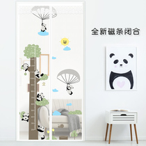 Summer Velcro anti-mosquito curtain full magnetic strip magnet self-priming home childrens bedroom door curtain partition curtain without punching