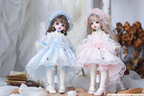 Beaver wood {flower story * spot} bjd 16 four-color yosd dress suit