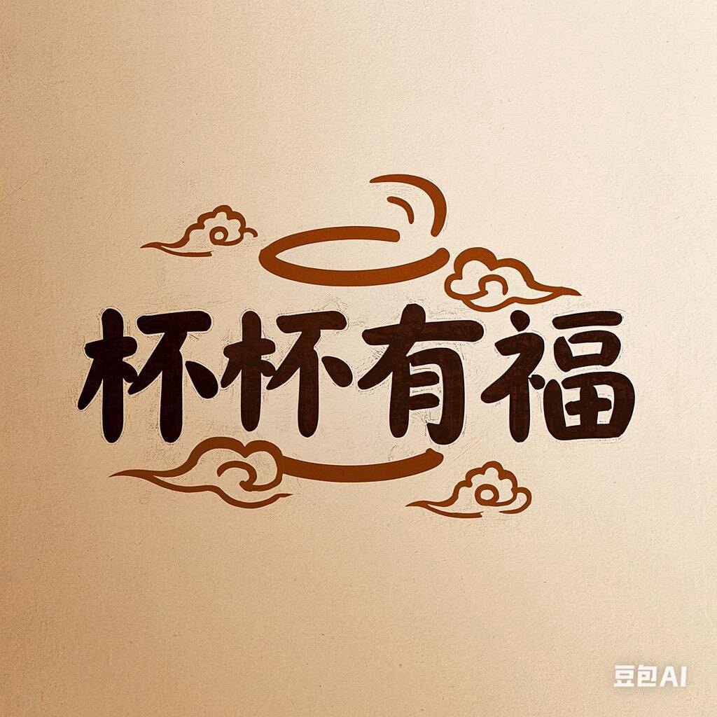 杯杯有福的LOGO