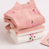 Женские носки легкие рты весна и лето, носки для спортивных лодок с чистыми хлопчатобу