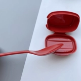 Япония -сделано портативное ямада, покрывающая пластиковую ложку ложки с хранением пикника на пикнике Bento Bento