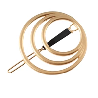 Три кольца матовое золото