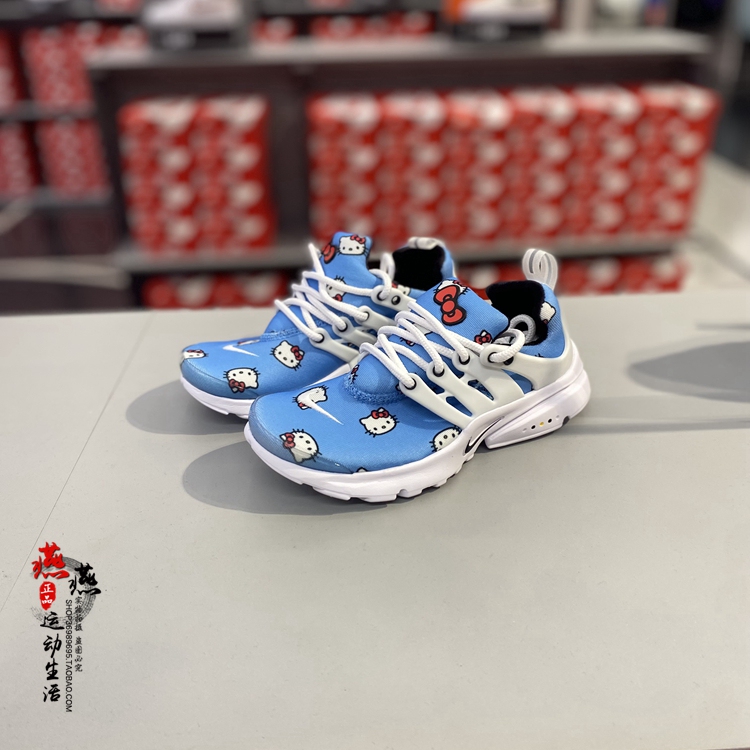 Nike Presto Qs Nike Hello Kitty Middle-Aged Children's Hello Kitty Cartoon Casual Shoes Dh7780
